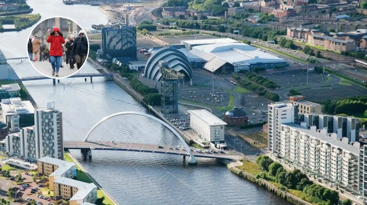 Exact time snow is forecast in Glasgow and Edinburgh as Arctic blast sends temperatures tumbling to -12C