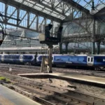 Giant Still Game stunt unveiled in Glasgow train station