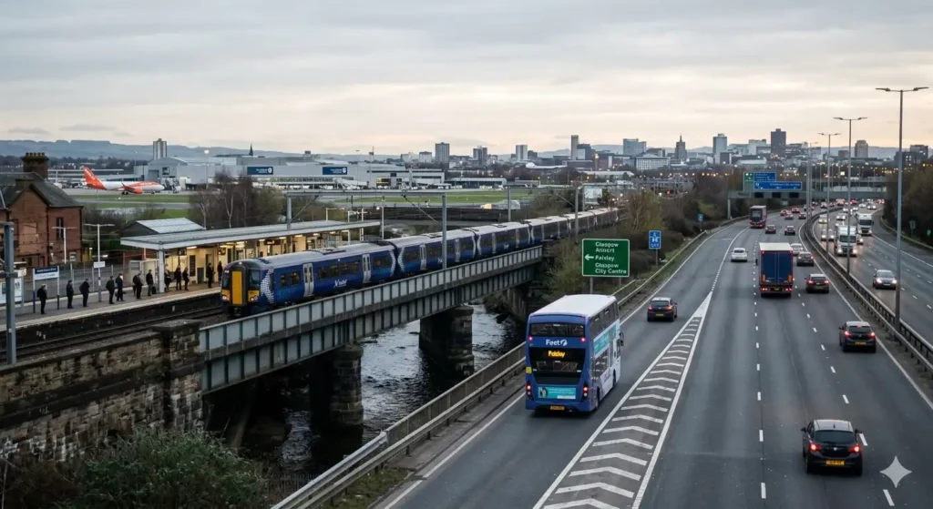 Paisley's Prime Location Near Glasgow