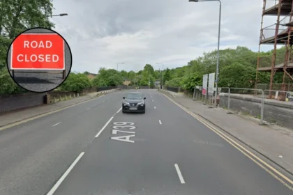 Bearsden Road Lane Closures for Maintenance, Bearsden 2026