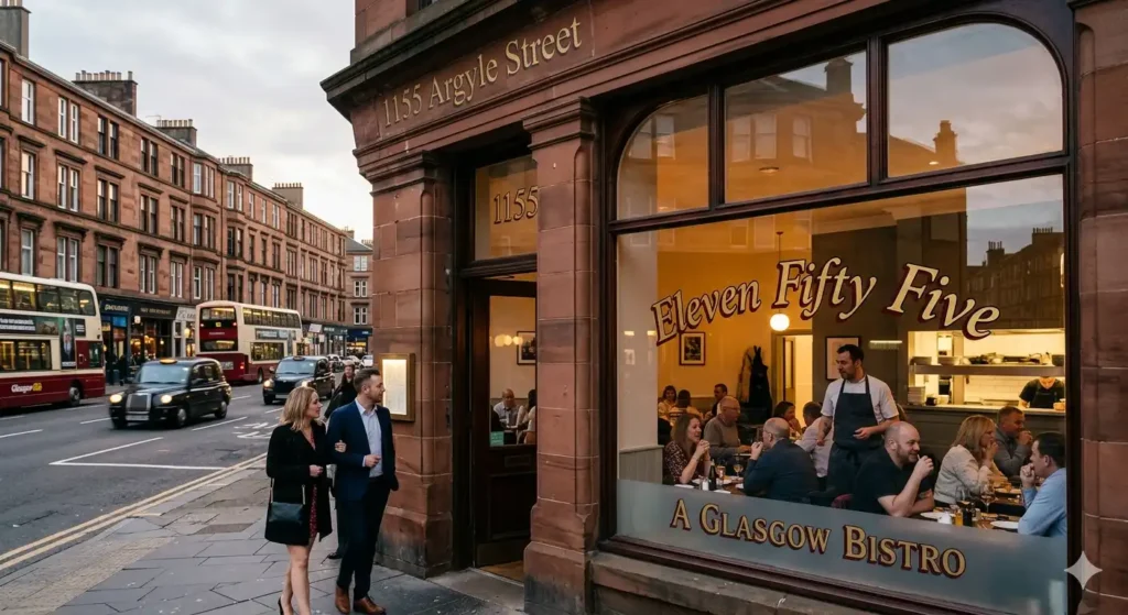 Discovering Eleven Fifty Five in Finnieston