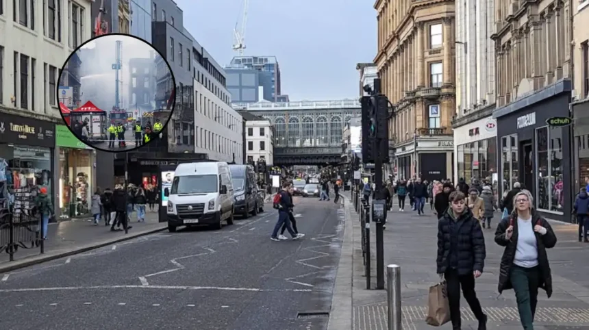 Glasgow City Centre Resilience After Union Street Fire, Glasgow 2026
