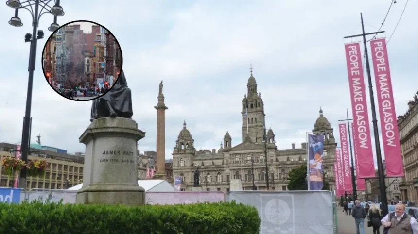 Glasgow Council £100m Unpaid Rates: Union Street Vape Fire (Glasgow, 2026)