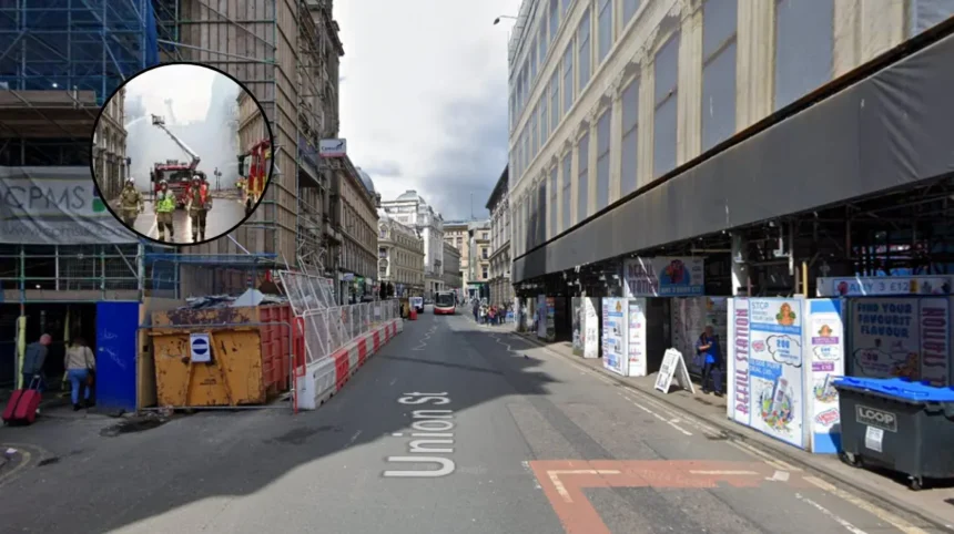 Glasgow Footfall Recovers After Union Street Fire, Glasgow 2026 
