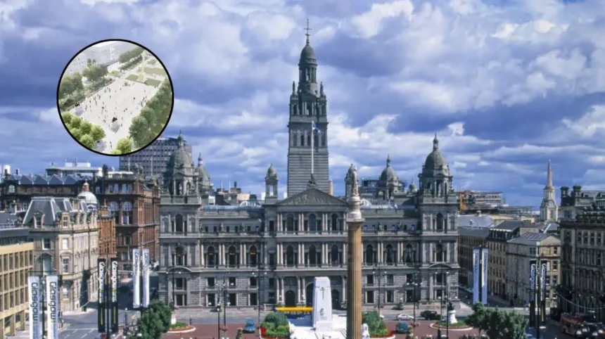 Glasgow George Square Reopens Sept - Aitken 2026