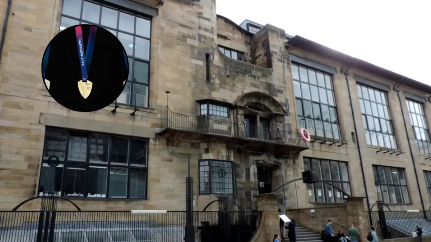 Glasgow School of Art Unveils Commonwealth Medal Design Glasgow 2026