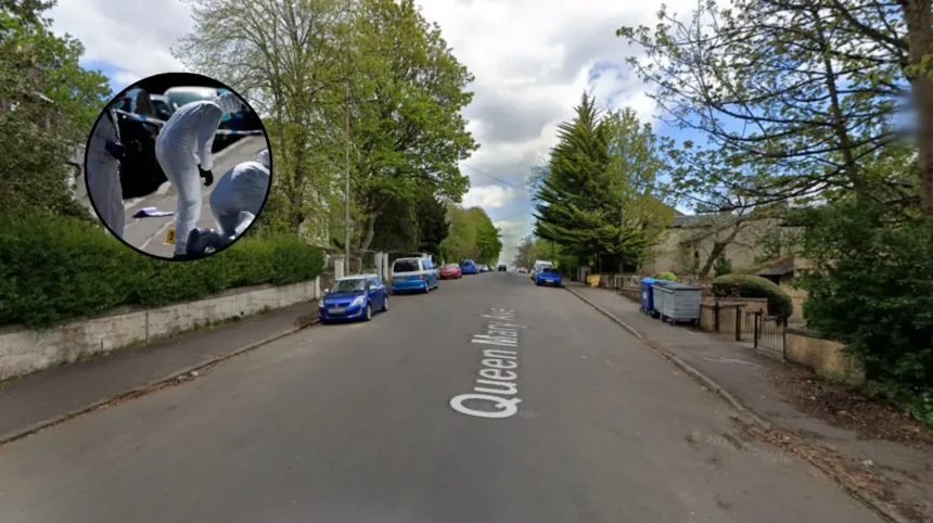 Glasgow fireworks incident on Dixon Avenue, Crosshill 2026