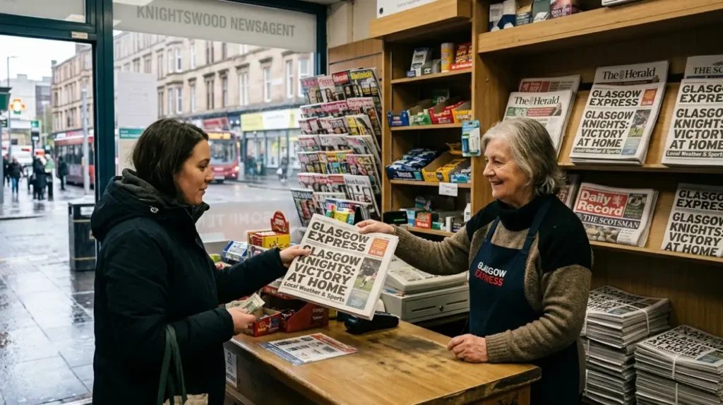 How Can You Buy Glasgow Express Newspaper in Print from Local Shops?
