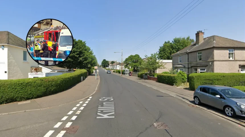 Killin Street crash leaves woman in hospital, driver arrested – Glasgow 2026