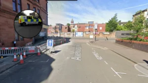 Man Stabbed in Glasgow Maryhill, Police Tape Roads, 2026