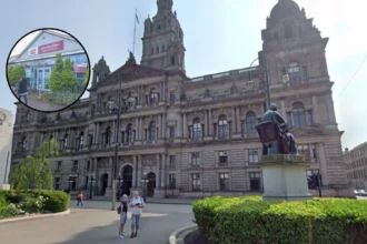 Mosspark GHA Offices Mosque Bid, Glasgow 2026