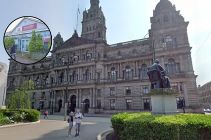 Mosspark GHA Offices Mosque Bid, Glasgow 2026