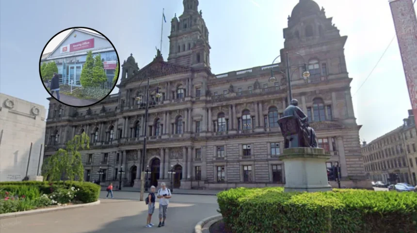 Mosspark GHA Offices Mosque Bid, Glasgow 2026