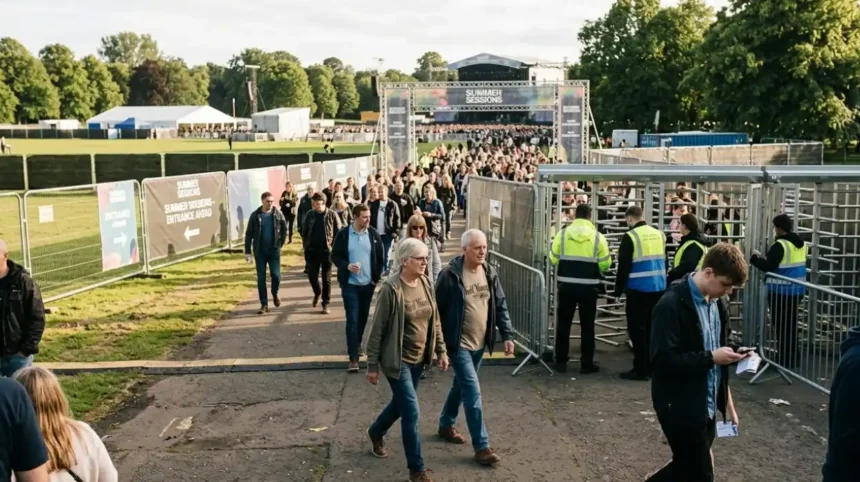 Neil Young at Bellahouston Park Glasgow Access Guide