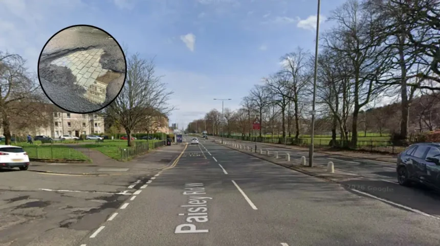 Paisley Road West, Clyde Tunnel: Glasgow's Worst Pothole Roads, Glasgow 2026