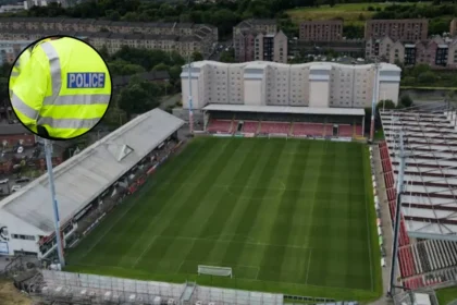 Police Probe Racist Graffiti at Firhill After Cup Final; Maryhill, 2026