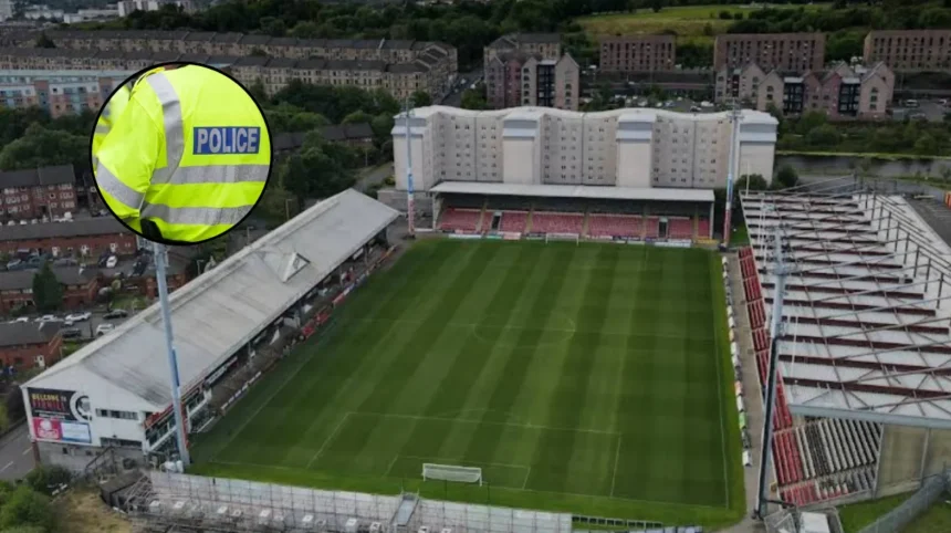 Police Probe Racist Graffiti at Firhill After Cup Final; Maryhill, 2026