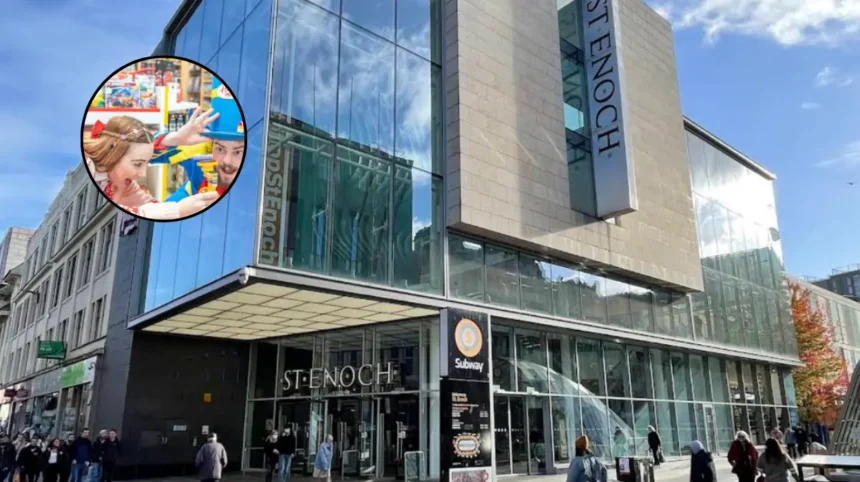 St Enoch Centre Easter Line‑up Shine by Shan Hamleys 2026