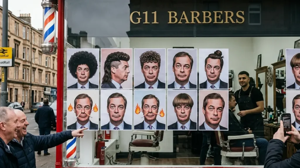 What Is Glasgow Barber Farage?