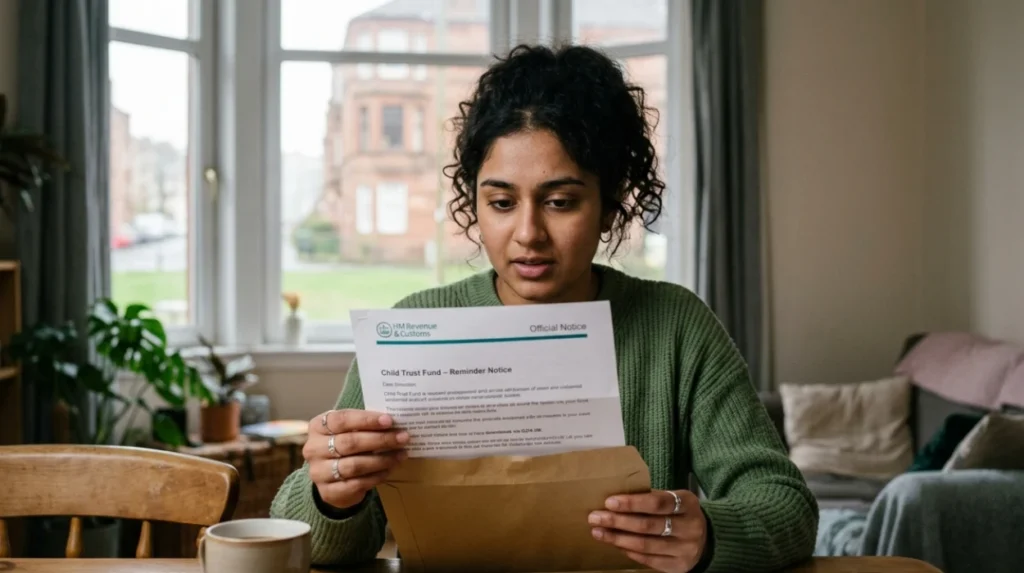 What are HMRC child trust fund letters?