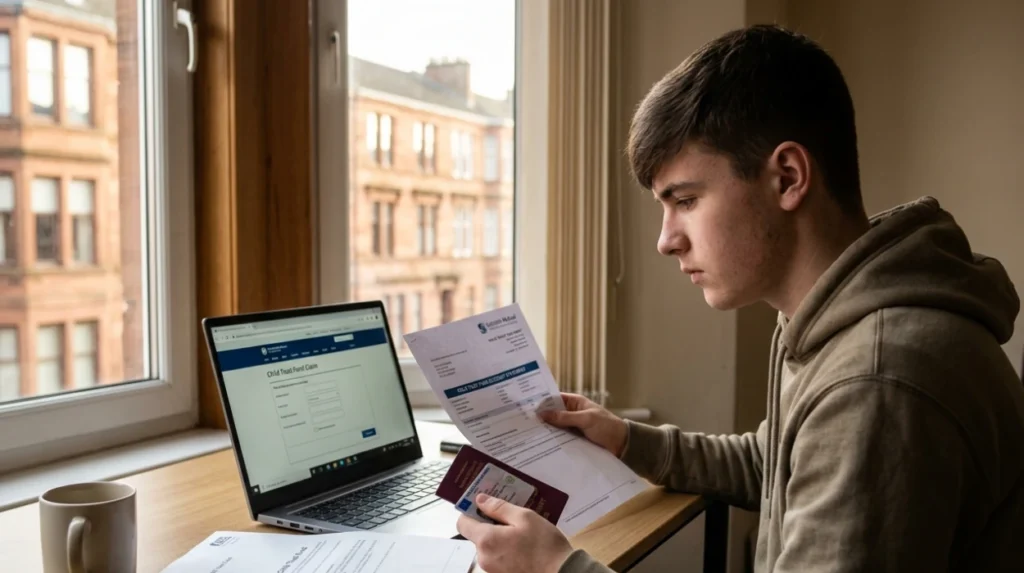 What happens after a child trust fund is traced and claimed?