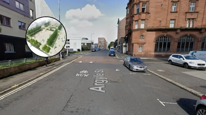 Argyle Street East Avenue Revamp Begins in Glasgow 2026