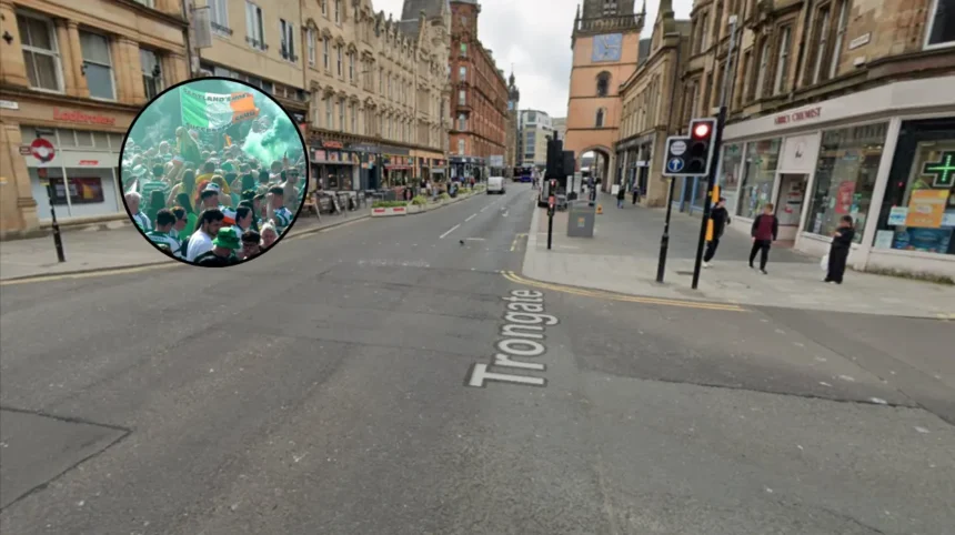 Celtic fan celebrations prompt Trongate road closures, police warning | Glasgow 2026