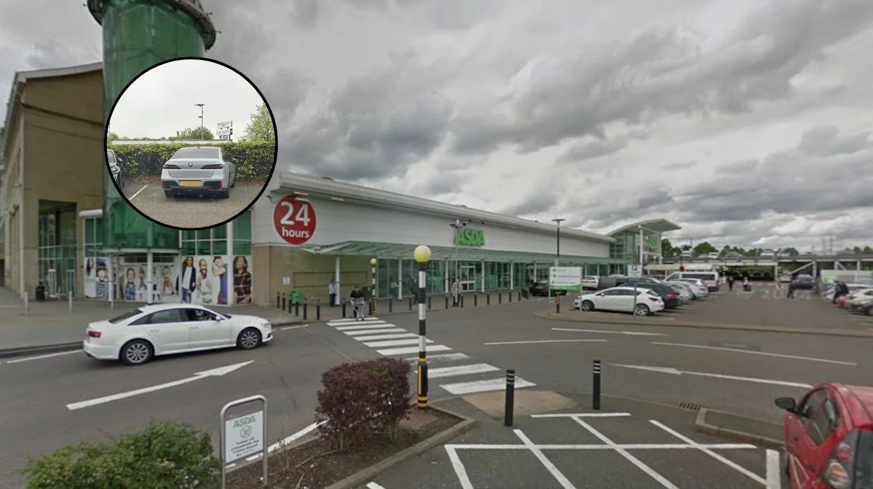 Fury Over Selfish BMW Parking at Asda Hamilton 2026