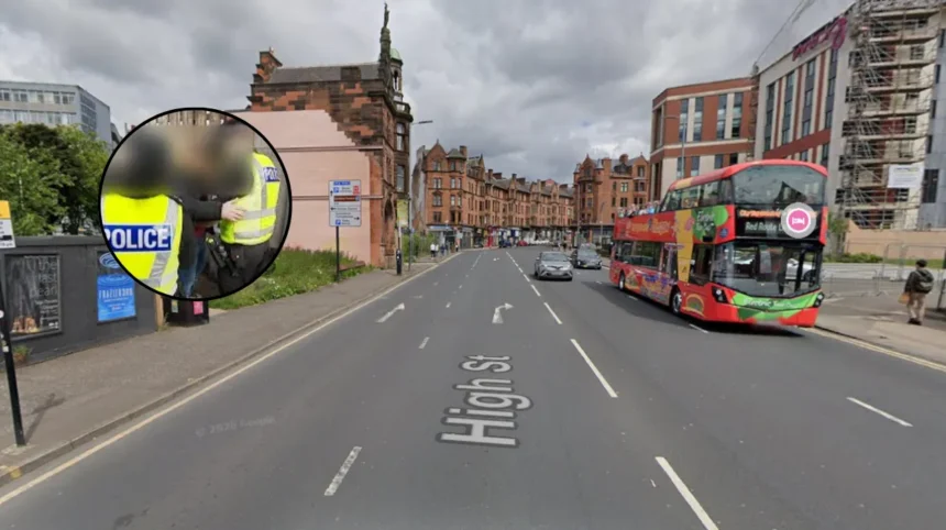 Glasgow £30m Money Laundering Shop Raids Glasgow 2026