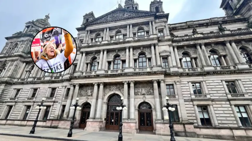 Glasgow City Council equal pay scandal claim, 2026