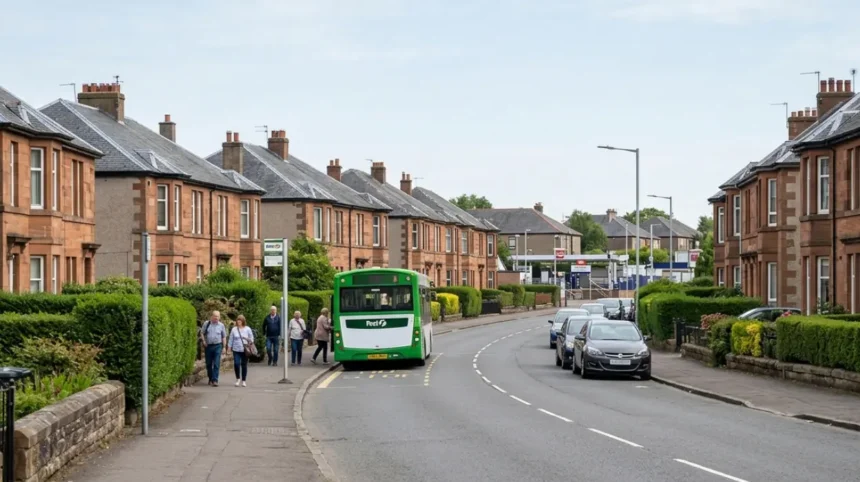 How To Get To Linlithgow Gardens, Mount Vernon In Glasgow