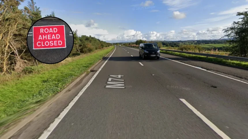 Major M8 and M74 Closures to Hit Glasgow Drivers May 2026