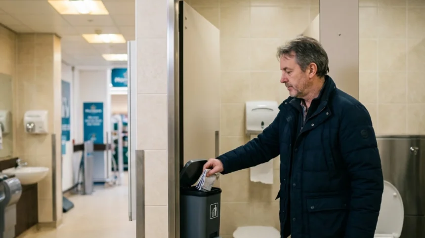 Morrisons Toilet Rule: Male Sanitary Bins in Glasgow Stores Explained