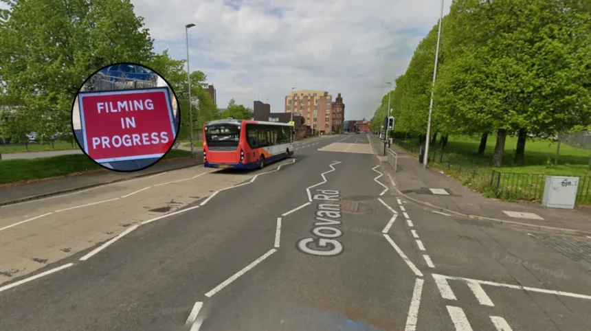 Mystery Film Shoot Closes Major Glasgow Streets: June 2026