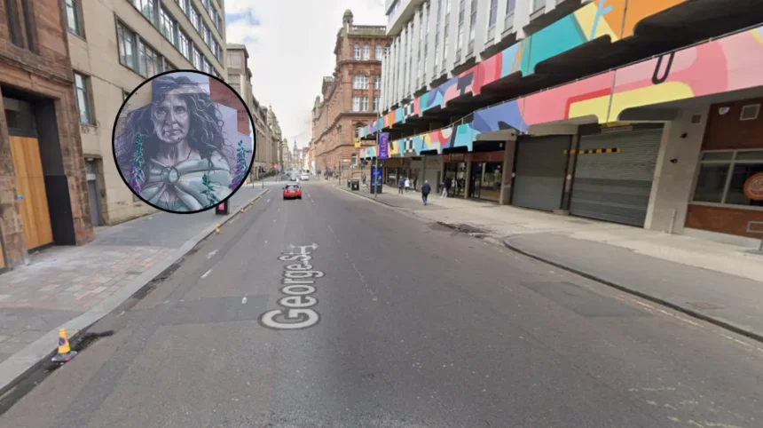 New St Enoch Mural Unveiled on George Street, Glasgow 2026