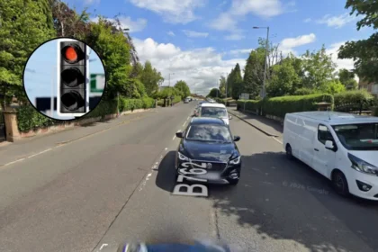Temporary Traffic Lights at Glasgow Langside Drive Junction 2026