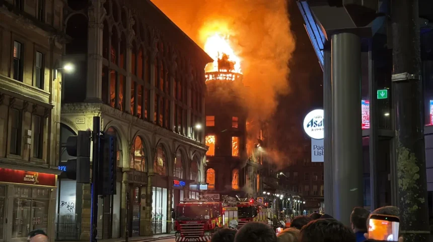 The Glasgow Central Station Fire: Urban Impact and Infrastructure Vulnerability