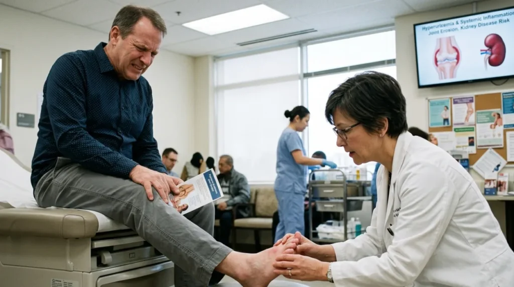 What Are the Health Implications of Untreated Gout?