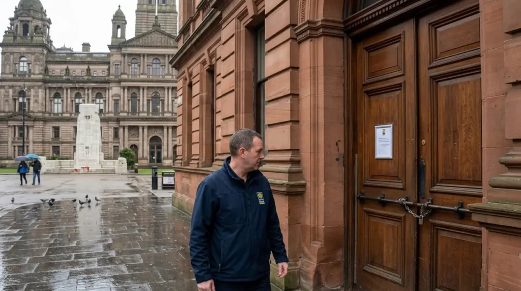 What are the official public holidays for Glasgow City Council staff?