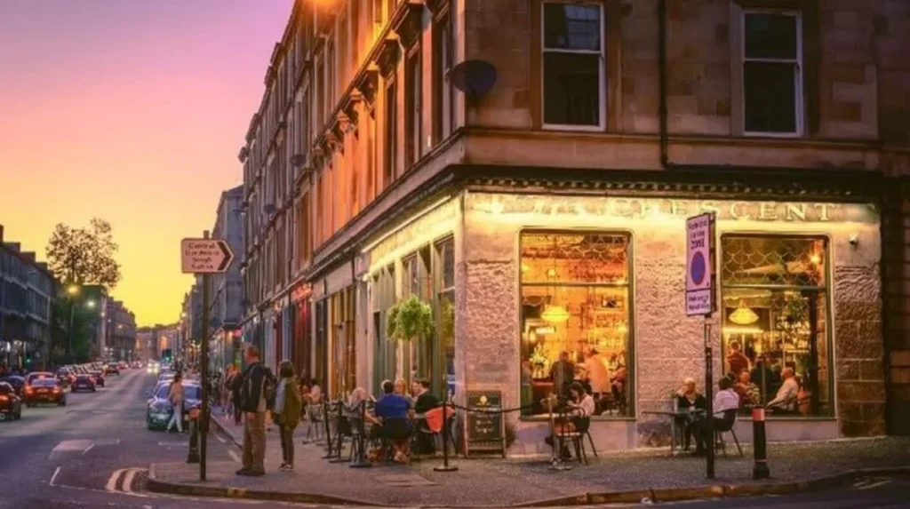 What dining alternatives exist in the Finnieston area?