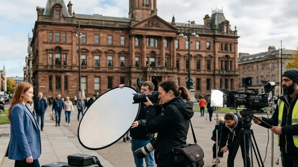 What does “Glasgow shooting today” mean?