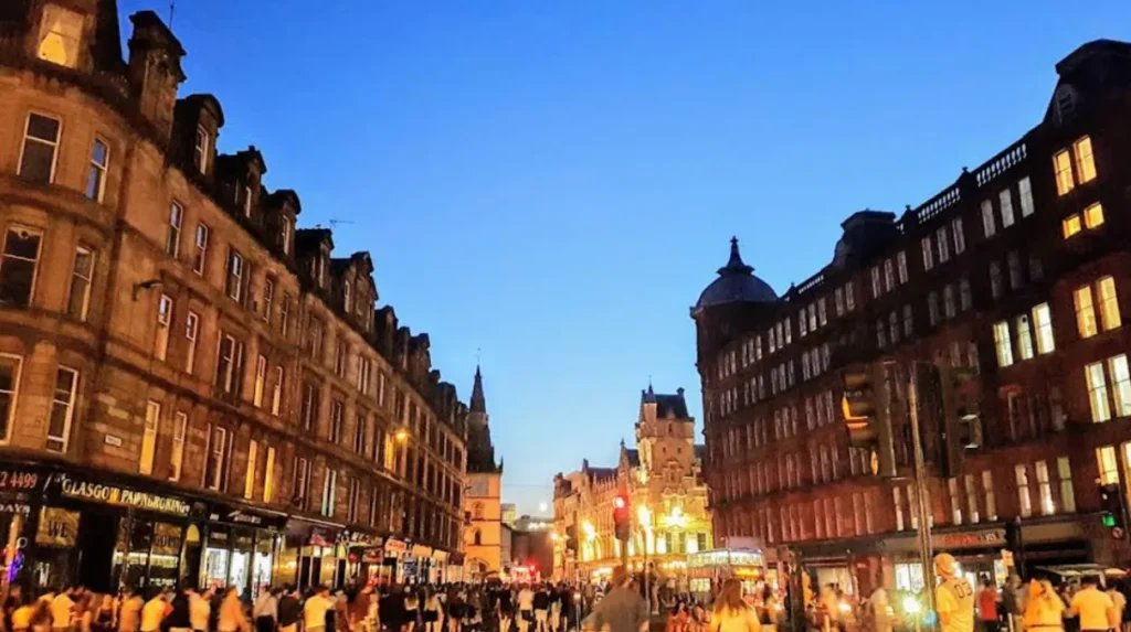 What is Merchant City in Glasgow?