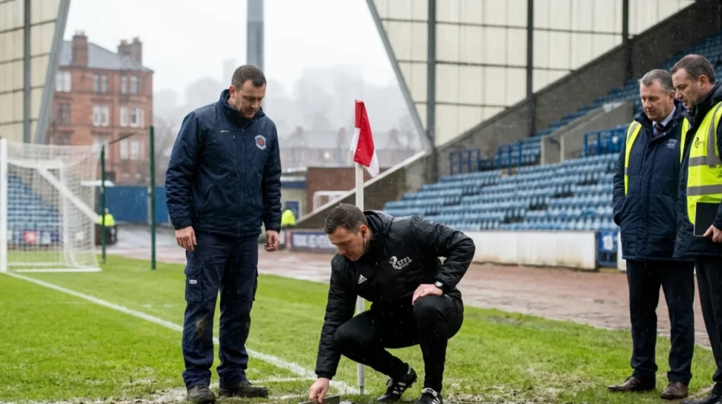 What is an SPFL pitch inspection in Glasgow?
