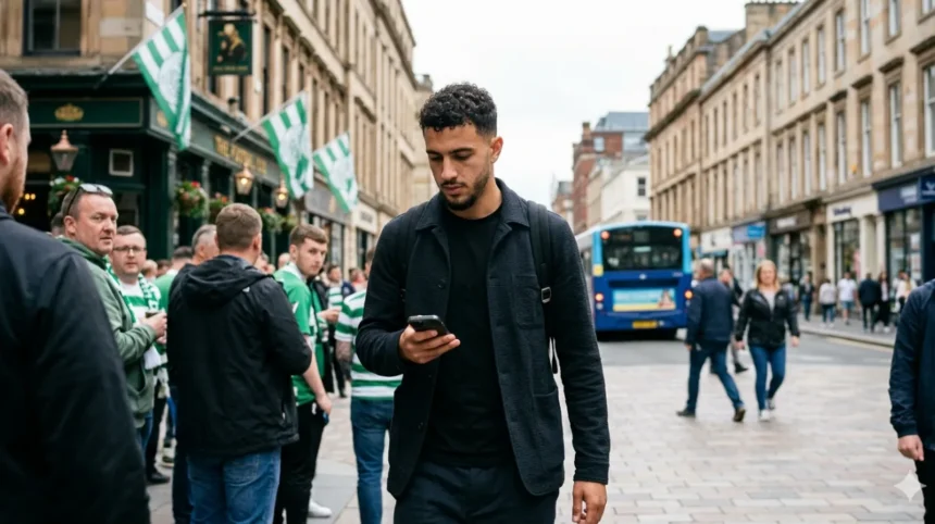 Where Should You Look For Celtic Bid Fares Ghedjemis In Glasgow Today?