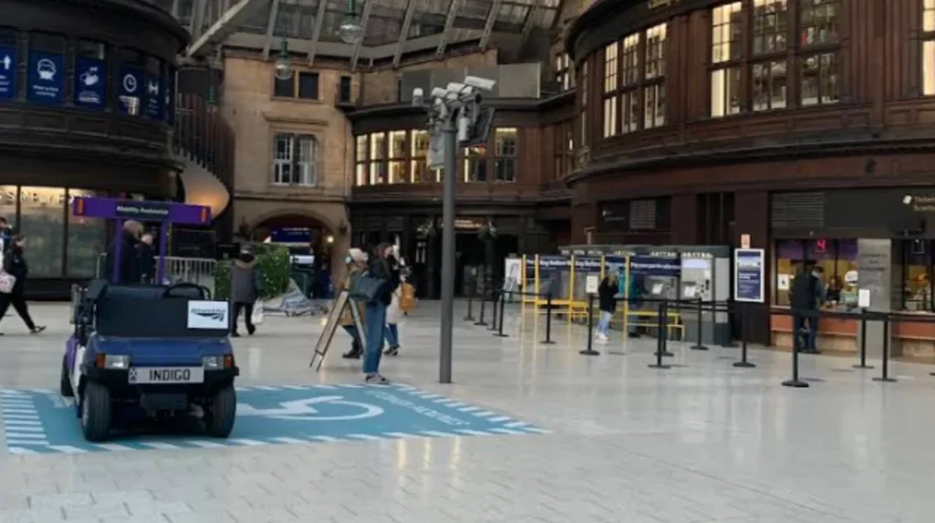 Why are more people using Glasgow Central Station?