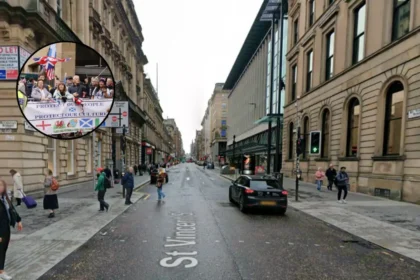 Anti-Racism Groups Clash With Far-Right Protesters in Glasgow 2026