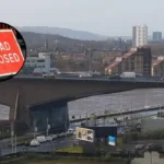 Clydeside Expressway Crash Closes Lane Near Kingston Bridge; Glasgow 2026