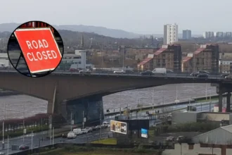 Clydeside Expressway Crash Closes Lane Near Kingston Bridge; Glasgow 2026
