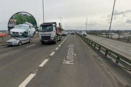 Clydeside Expressway Crash Delays Glasgow Traffic, Glasgow 2026