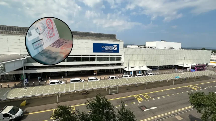Fake Passport Arrest Glasgow Airport – Vietnamese Man, Glasgow 2026